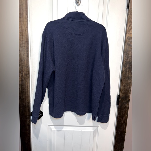Men's Navy Blue Pullover - Picture 2 of 3